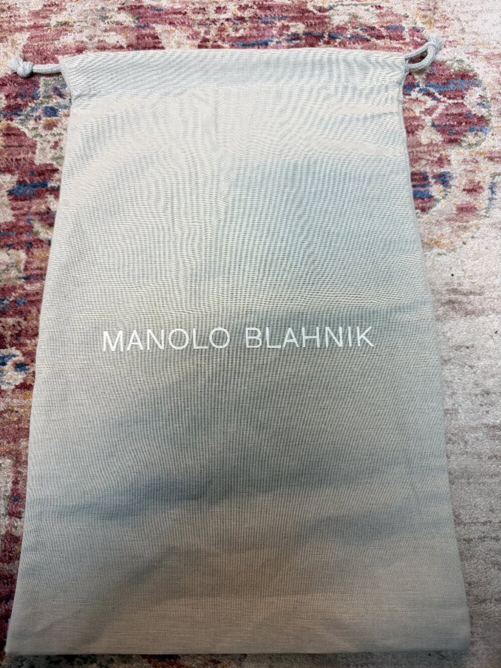 Manolo Blahnik 9.5x13.5 "Dust Bag for Shoes/Purse/Accessories-Brand New!